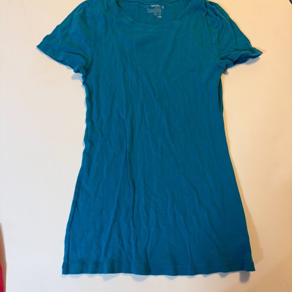 Blue casual old navy T-shirt small